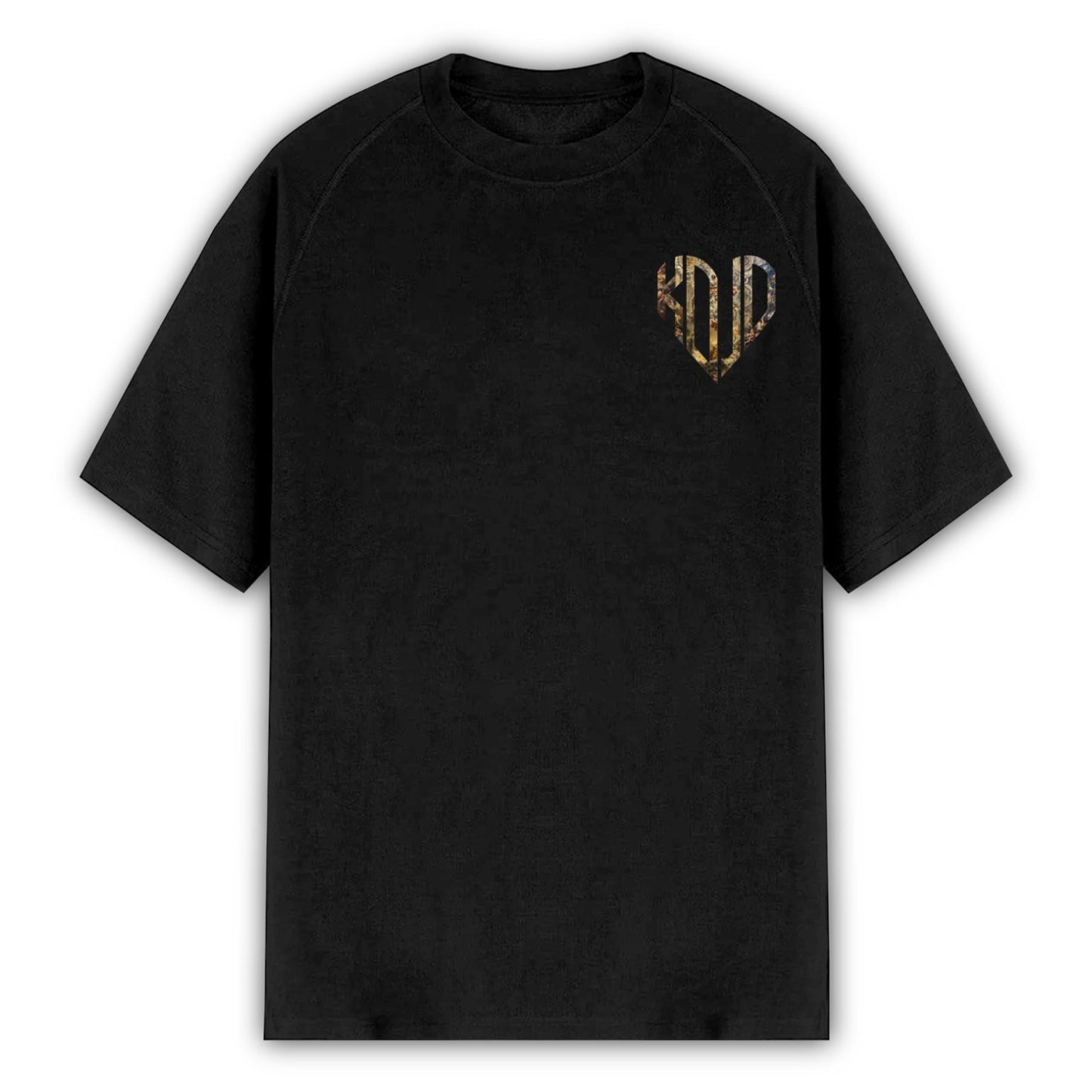 BLACK HEARTSIGN LOGO TEE